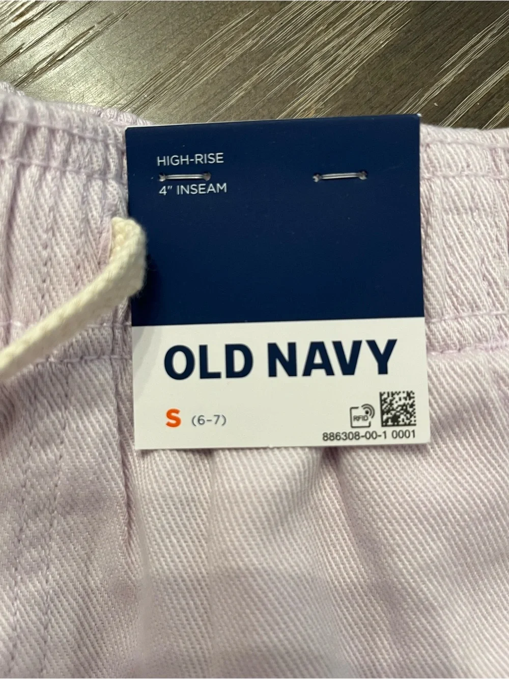 NWT Old Navy Light Purple Girls Drawstring Shorts